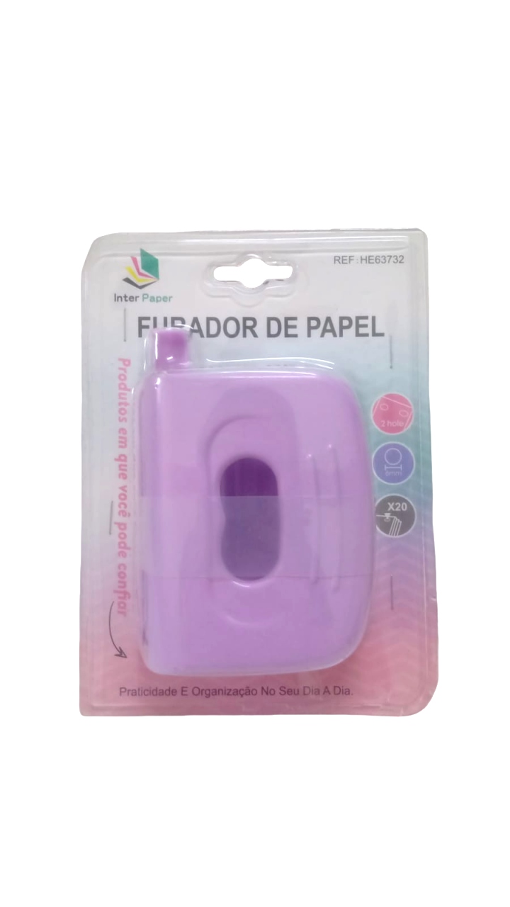 FURADOR DE PAPEL DUPLO INITER PAPER 